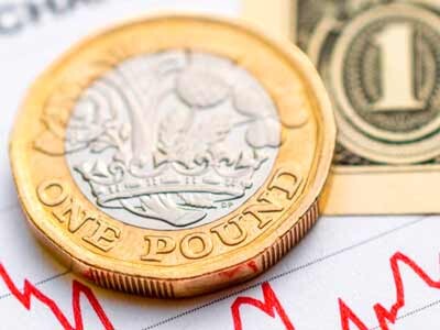 GBP/USD, currency, Пара GBPUSD падает на фоне ухудшения перспектив Великобритании