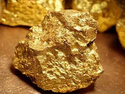 Gold, mineral, Золото обваливается