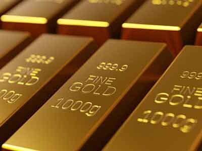 Gold, mineral, Золото падает на фоне укрепления доллара из-за опасений банков и политики ФРС