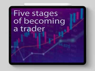 Five stages of becoming a trader