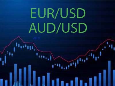 AUD/USD, currency, EUR/USD, currency, Две сделки по парам EUR/USD и AUD/USD
