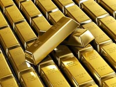 Gold, mineral, Gold declined to last week\'s price values