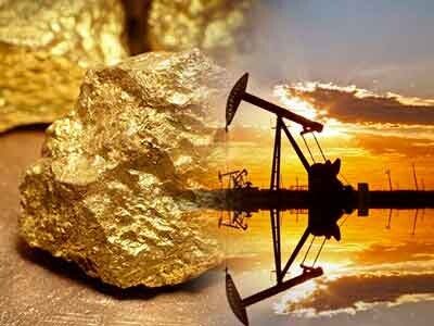 Нефть падает на данных EIA, золото растет