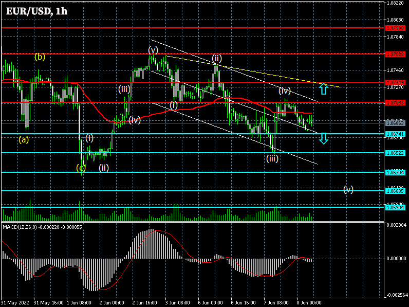 EURUSD: Forex strategy for the euro/dollar pair on 08/06/2022