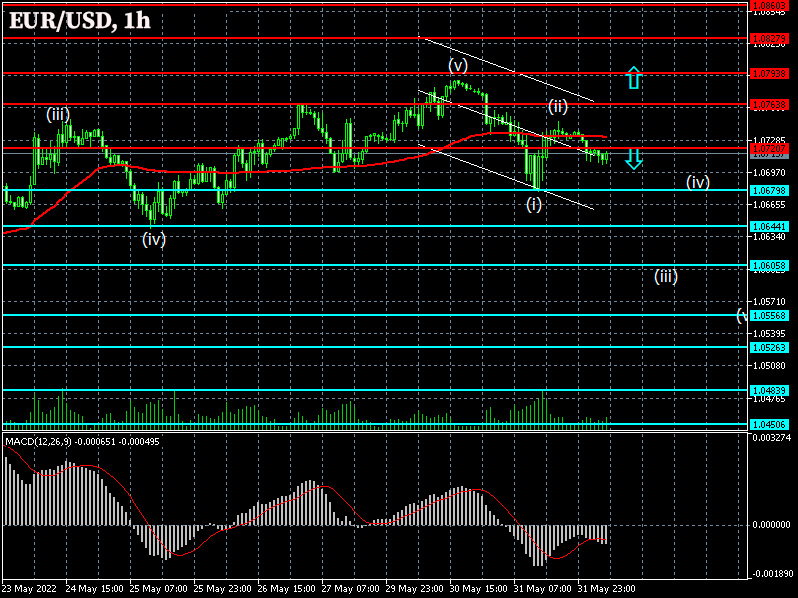 EURUSD: Forex strategy for the euro/dollar pair on 01/06/2022
