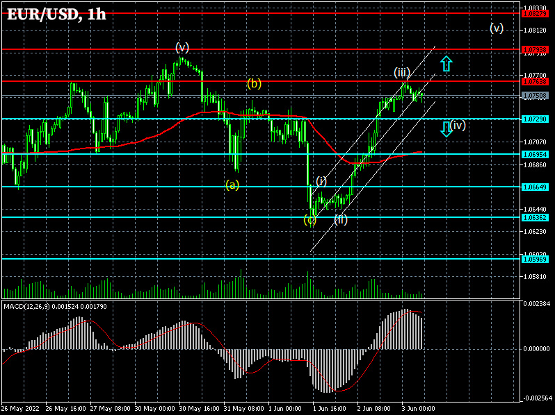 EURUSD. Forex strategy for the euro/dollar pair on 03/06/2022