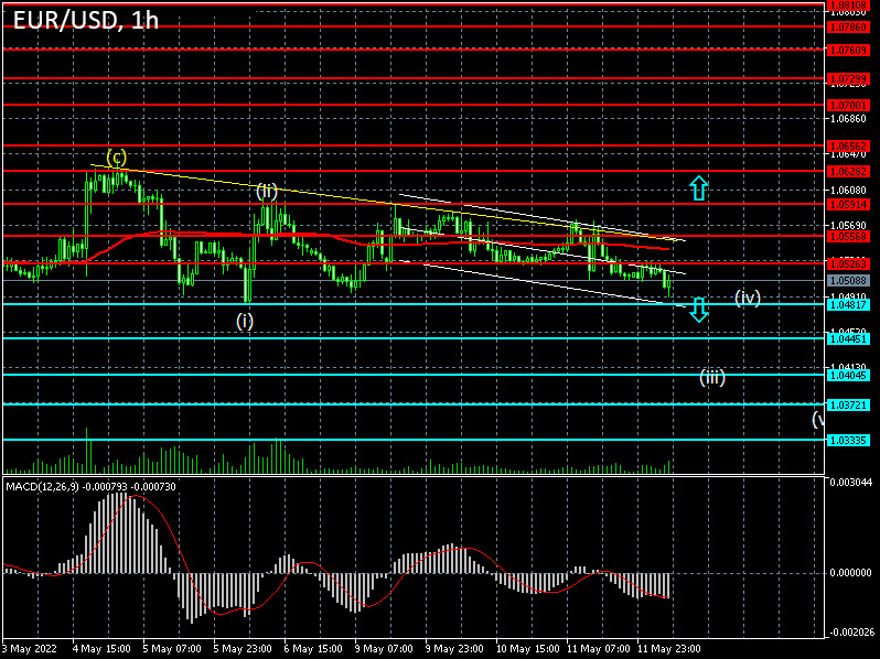 EURUSD: Forex strategy for the euro/dollar pair on 12/05/2022