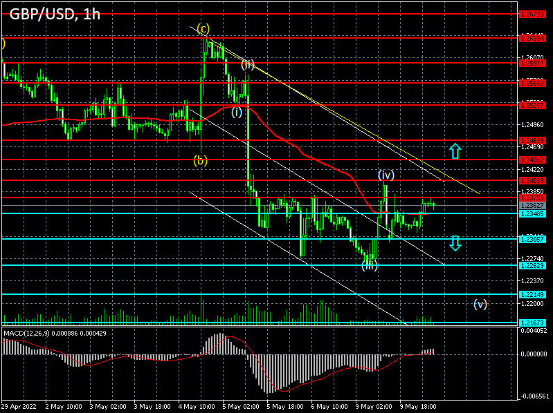 GBPUSD: Forex analysis for the pound/dollar pair on 10/05/2022