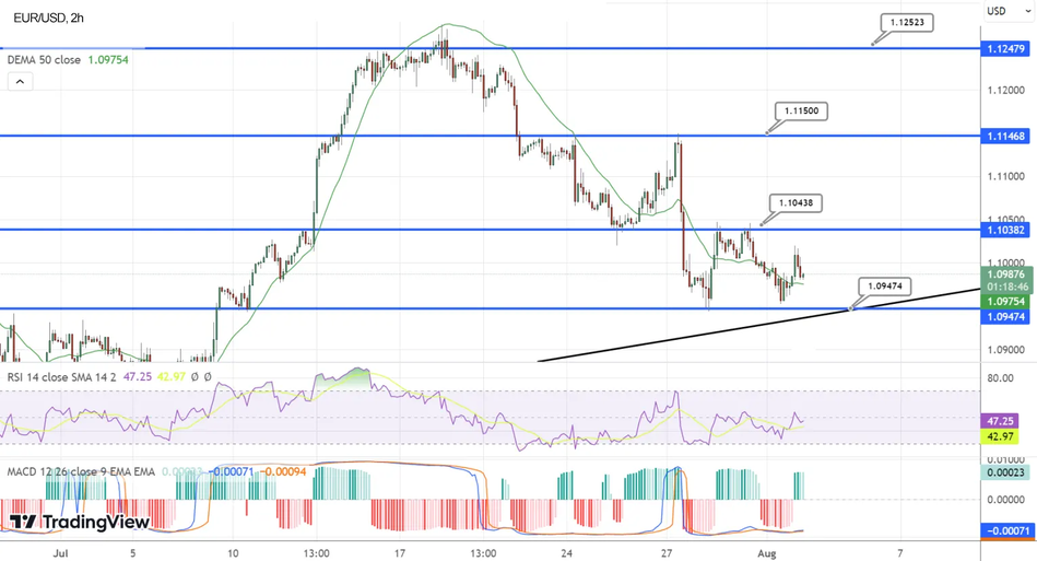 EUR/USD удерживает скромный рост вблизи отметки 1.1000