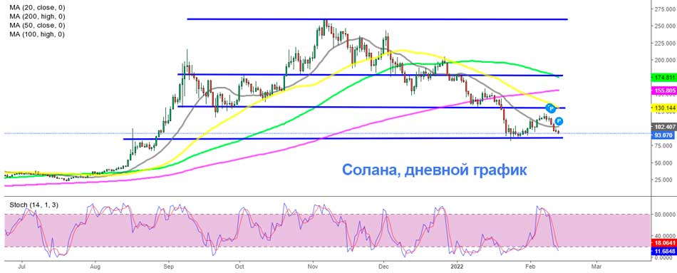 Солана вернула почти все свои доходы на прошлой неделе