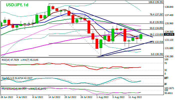 USD/JPY дневной график Форекс